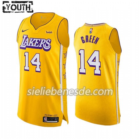 Kinder NBA Los Angeles Lakers Trikot Danny Green 14 Nike 2019-2020 City Edition Swingman